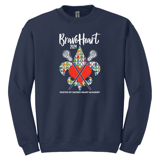 Sacred Heart | Braveheart 2024 Heavy Blend™ Crewneck Sweatshirt