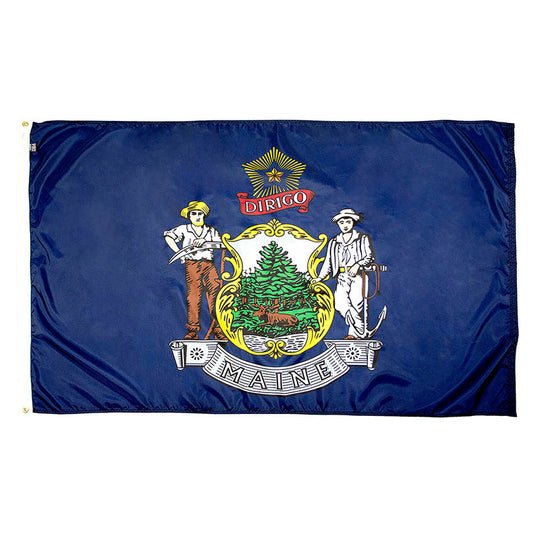 Maine State Flag - Nylon
