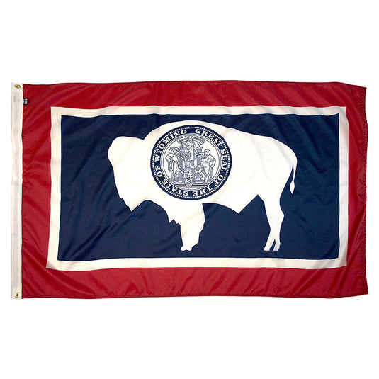 Wyoming State Flag - Nylon
